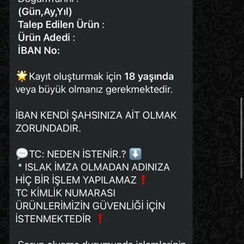 Mavi Paketleme Hizmetleri Kişisel Bilgilerimin İzinsiz Kullanımı Hakkında Uyarı