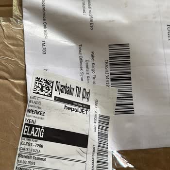 Hepsijet Ürünlerim Paket Yırtılıp Alınmış