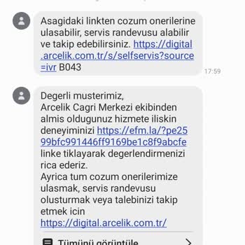 Arçelik Randevu Sorunu: Sürekli Ertelenen Servis Ziyareti