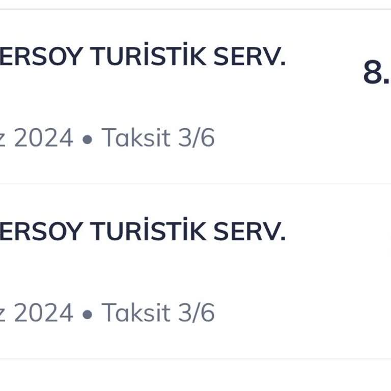 ETS Tur Fazla Alınan Ücret
