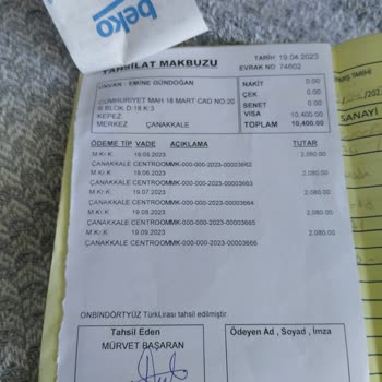 İstikbal Çanakkale Servisi 14 Aydır Basit Bir Sorunu Çözmüyor