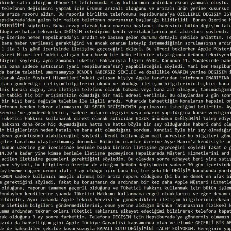 Hepsiburada Bozuk Olan Telefonumu Değiştirmek Yerine Onardı