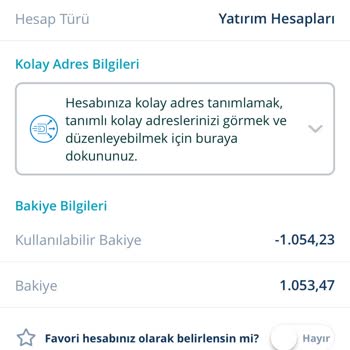 Denizbank - Bakiye Gösterme Bloke Tutarı Ve Hisse Satamama