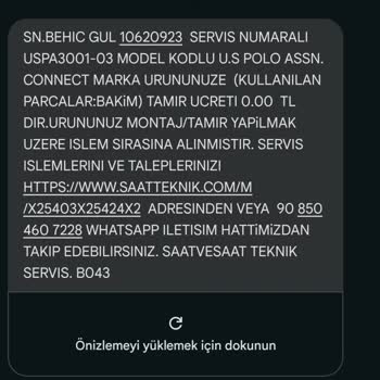 Saat & Saat Us Polo Dijital Saat Arızası Neden Yapılmıyor