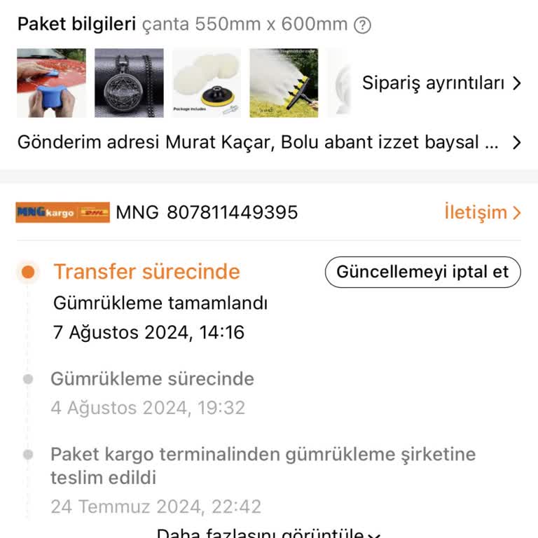 DHL Kargo Gümrükleme İşlemi Biten Ürünümü MNG Ye Teslim Etmiyor