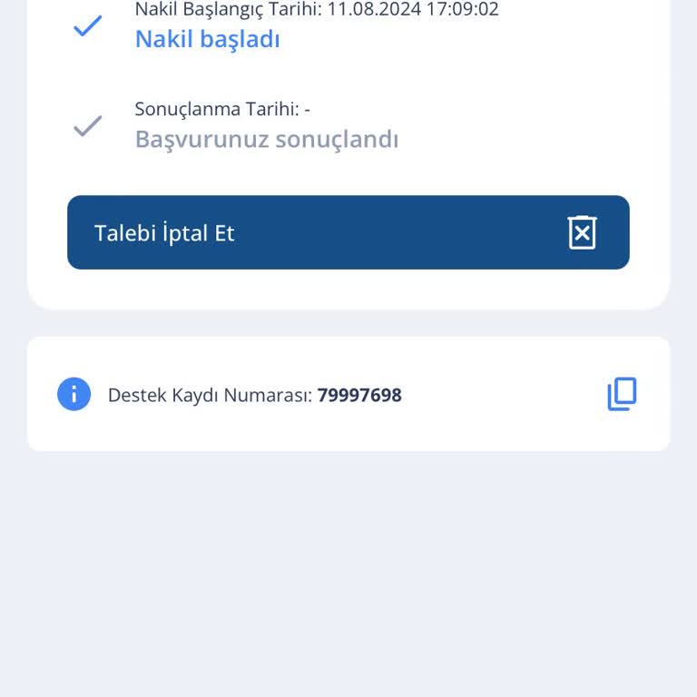 TurkNet Nakil İşlemi Sorumsuzluğu