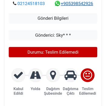 Kargoist Kargoyu Teslim Etmiyor