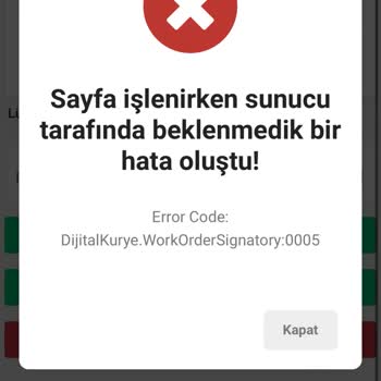 Dijitalkurye Link Hatası