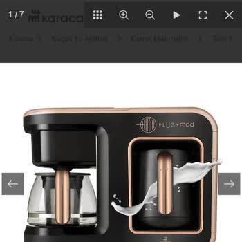 Karaca Züccaciye Karara Kahve Makinesi Kronik Sorunlu