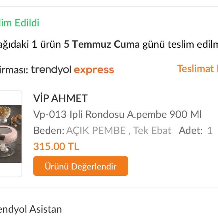 Vip Ahmet Rondo İpi Bozuldu