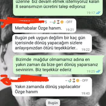 Lily Pilates (Eskişehir) Bize Paramızı Zar Zor Alıp Eksik Yatırması