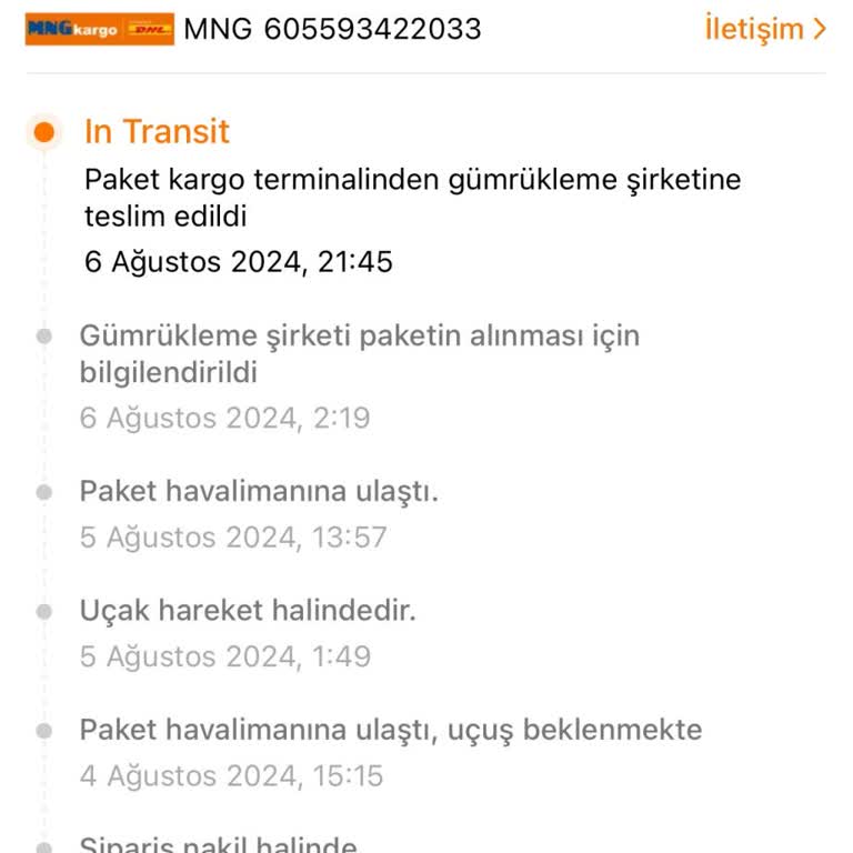 MNG Kargo Gümrükte Bekletilen Siparişler Ve Kargo Problemi