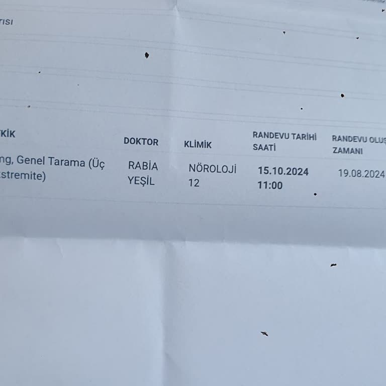 Mersin Şehir Hastanesi Kanser Hastası İçin Geciken EMG Randevusu