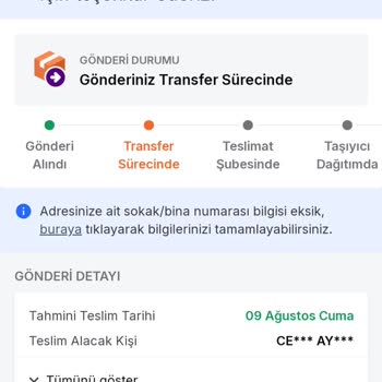 Trendyol Express Dağıtım Yapmıyor