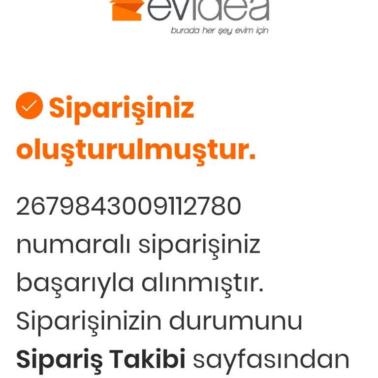 Evidea Kargo Takibi Sorunu Sipariş Nerede?
