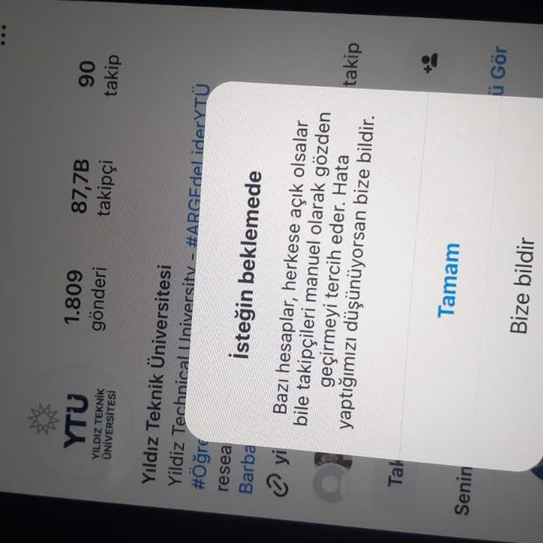 Instagram'da Kimseyi Takip Edemiyorum!