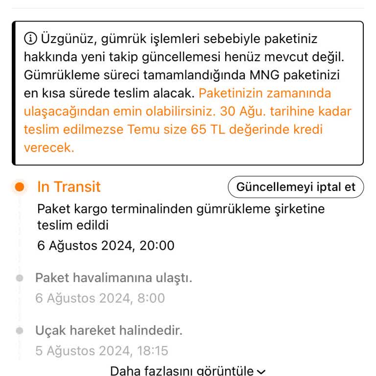 MNG Kargo 15 Gündür Kargomu Teslim Almıyor