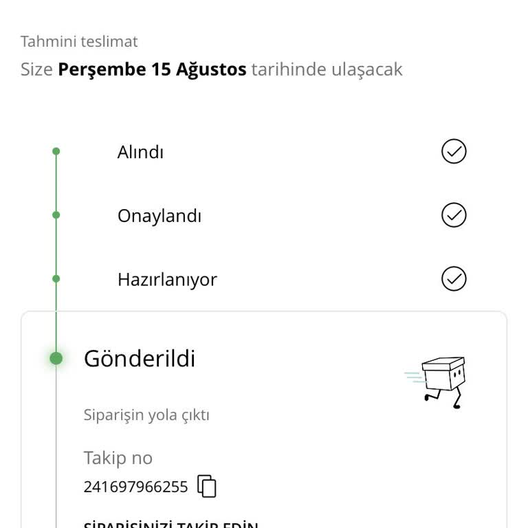 Stradivarius Kargom Hakkında Hiçbir Şey Söylemiyor