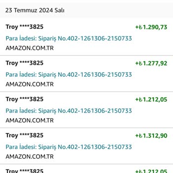 Amazon TR ve Akbank Paramı Aldı