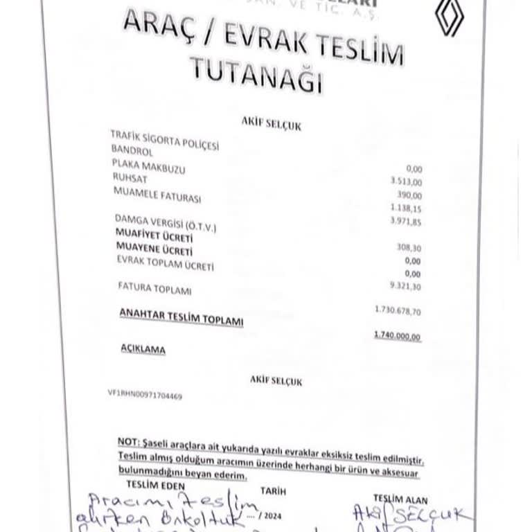 Renault Tepretoğlu Bayi İlgisiz