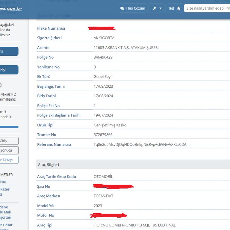 Aksigorta Araç Kaskosunda Yanlış Poliçe Düzenlenmesi