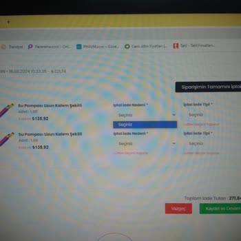 Toystop Yanlış Sipariş Gönderim Hatasının Düzeltilme İsteği