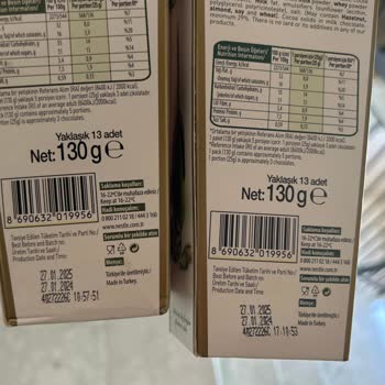 Migros'tan Alınan Nestle Damak Çikolatada Deterjan Kokusu Var