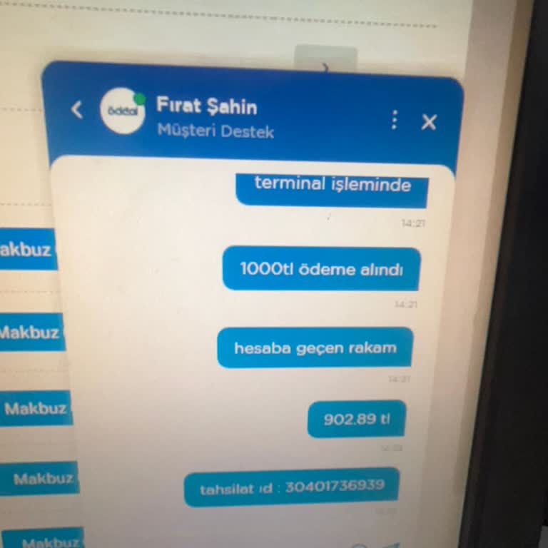 Ödeal Kesintisiz Pos Anlaşmamdaki Kesinti