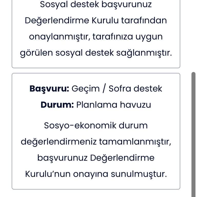 İBB - İstanbul Büyükşehir Belediyesi Sofra Destek Sürekli Planlama Havuz