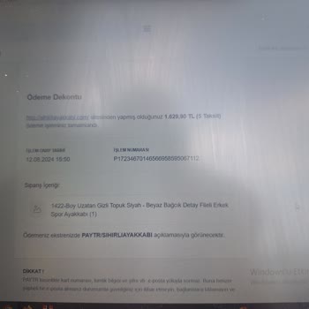 Sihirli Ayakkabı Sitesi Tarafından Mağdur Edildim!