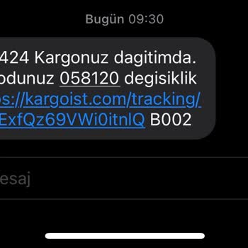 Kargoist Gebze Kargoyu Dağıtıma Çıkarıp Getirmiyor.