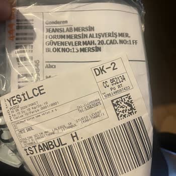 Jeanslab Eksik Ürün Gönderimi