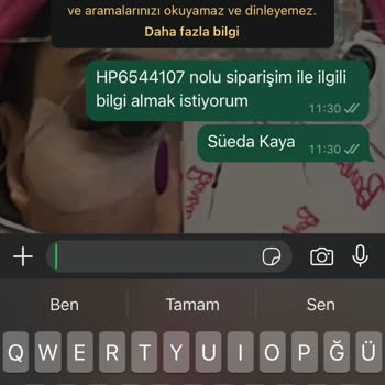 Hopena Siparişimi Teslim Etmiyorlar