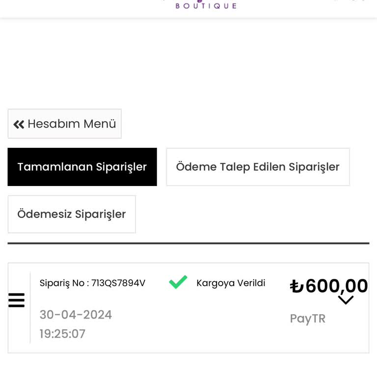 Butik Ponçik Ürünleri Teslim Etmiyor
