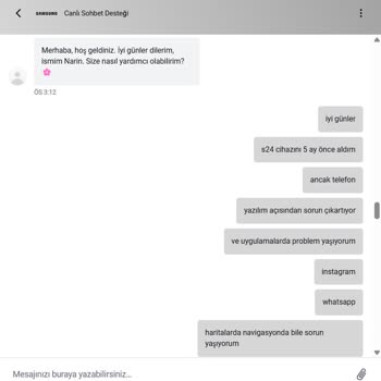 Samsung S24 Isınma Ve Şebeke Sorunları