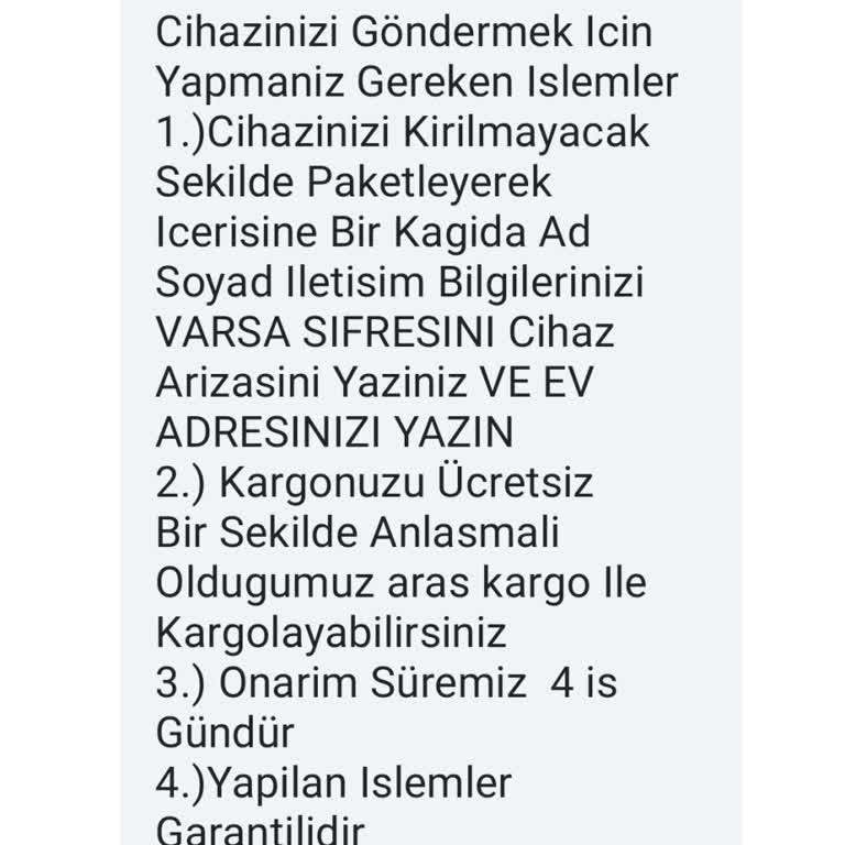 Samsung Servisi Önceden Bilgilendirme Yapmadan Ücret Alıyor