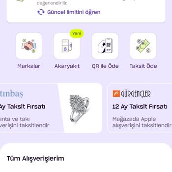 Zip Finansman Zip Limit Arttırımı