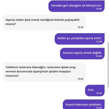 GetirYemek Getir Firması Müşterilerini Mağdur Ediyor