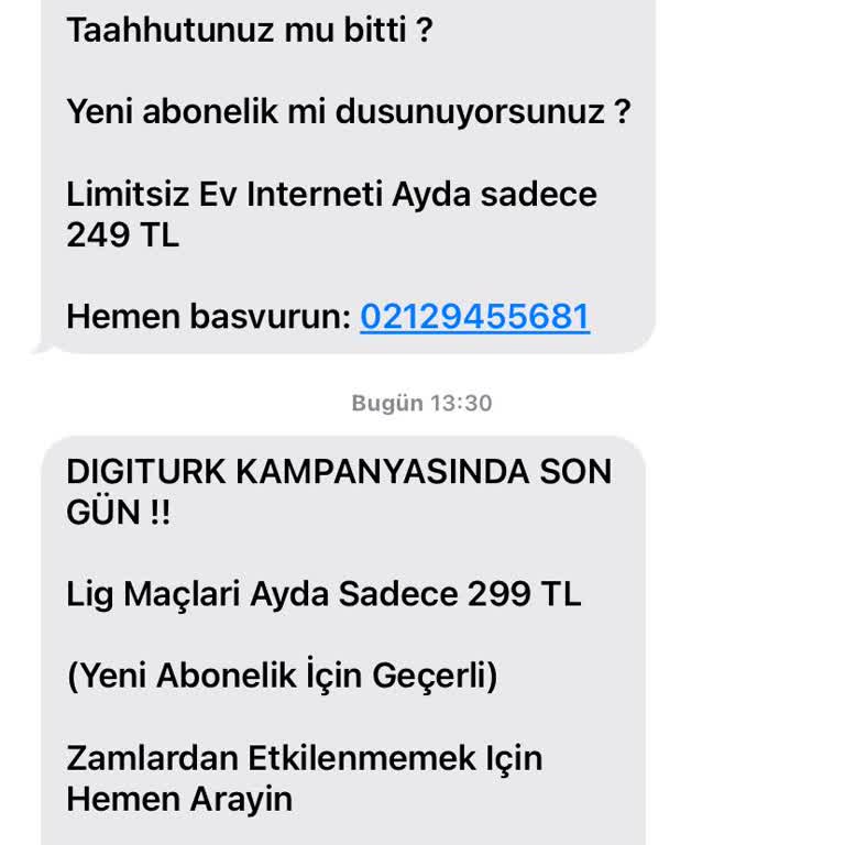 Sürekli Aramalardan Bıktım, Digiturk'e Geçmeyi Düşünmüyorum!