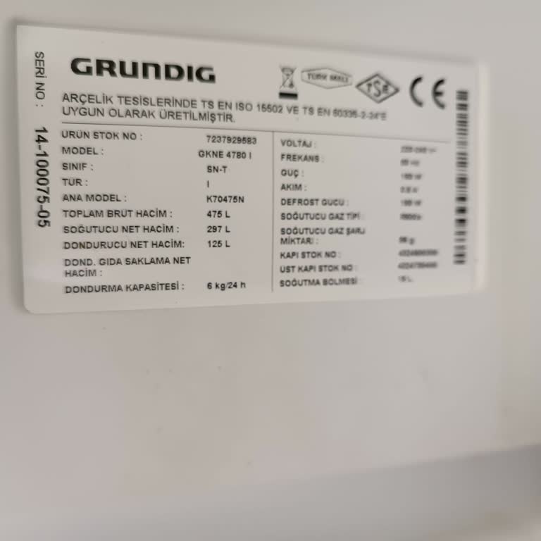 Grundig Buzdolabı Değişimi Dedi Ama Değiştirilemedi