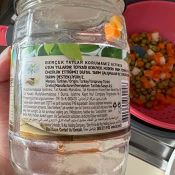 Tat Gıda Tat Garnitürden Çıkan Plastik