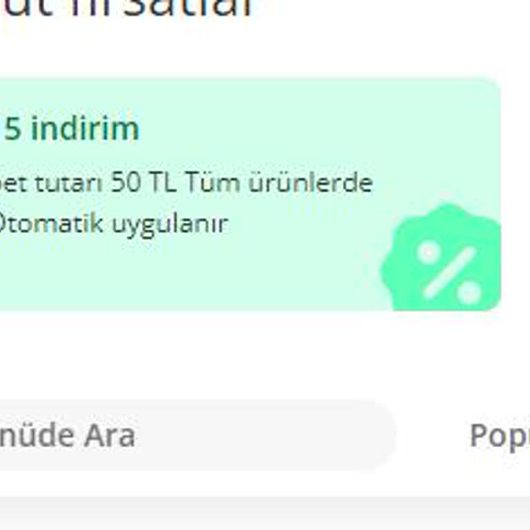 Yemeksepeti'nde Joker İndirimi İle Yanıltıcı Fiyatlandırma