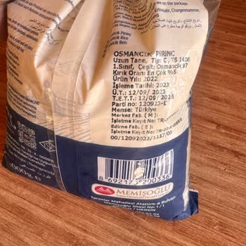 Tat Bakliyat Tarihi Geçmemiş Fakat Böcekli Tat Marka Pirinç