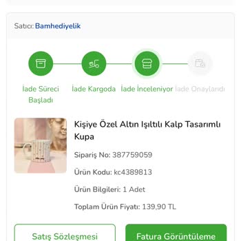Çiçek Sepeti Hatalı Ürün Para İadesi Yapmıyor
