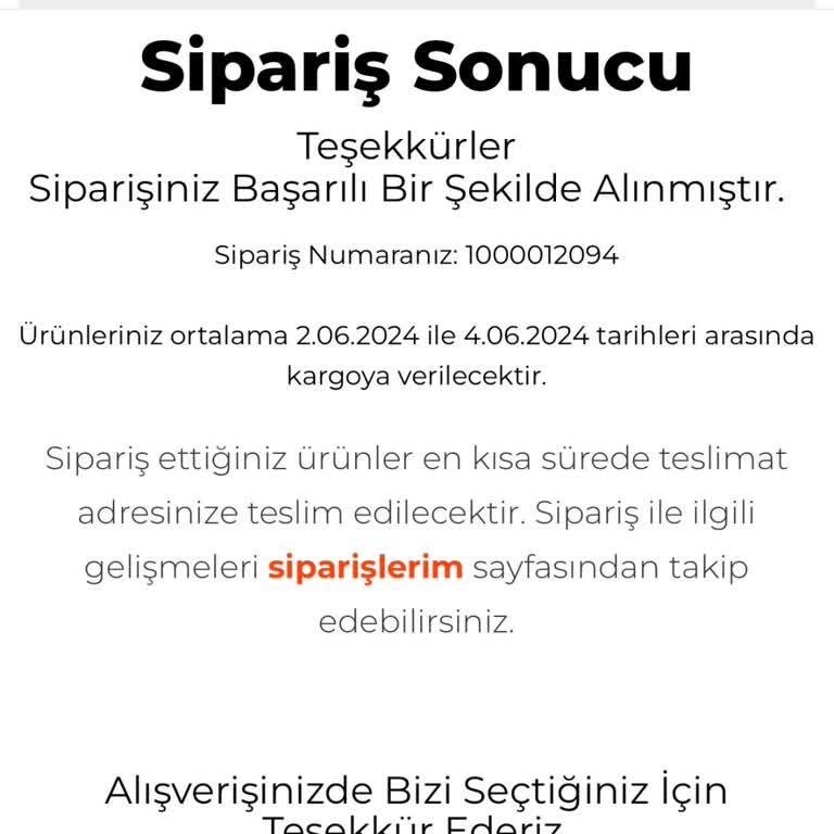 Reydeko Halı 4 Aydır Siparişim Gelmiyor