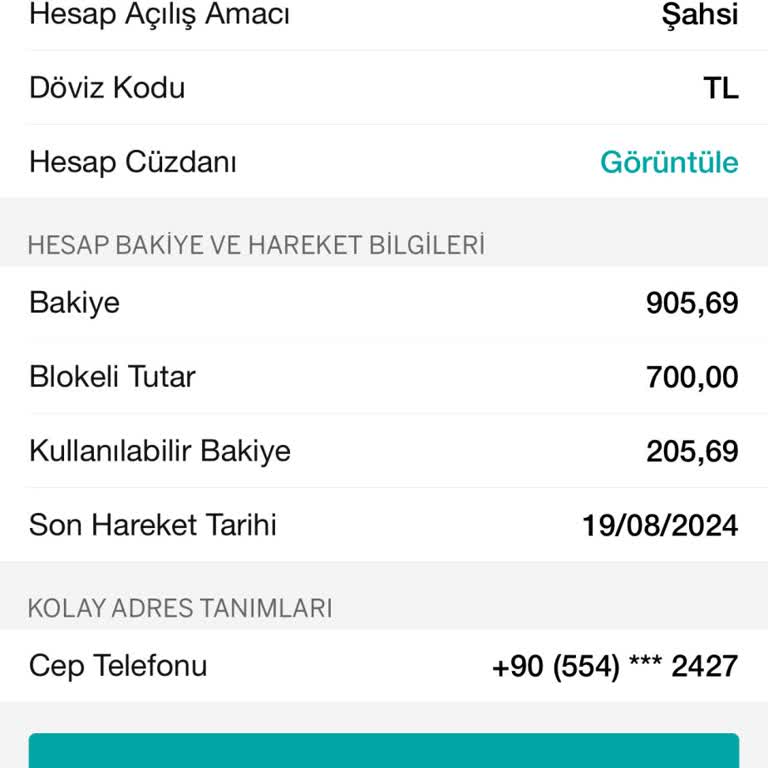 Garanti BBVA Blokeli Kart İptali