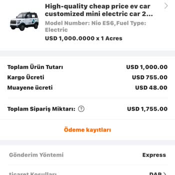 Alibaba İki Ay Oluyor Araç Siparişi Verdim, Elime Ulaşmadı!