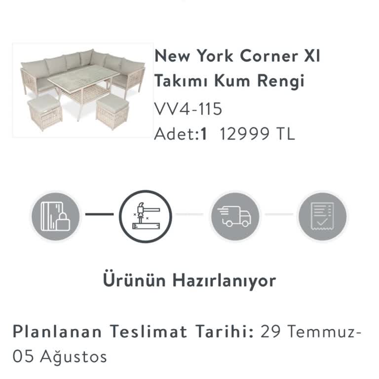 Vivense Teslim Tarihi 2 Hafta Geçti Hala Teslimat Yok