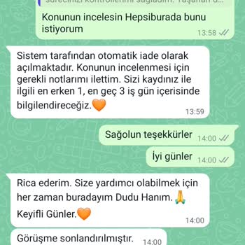 Hepsiburada İade Ve Ürün Sorunu