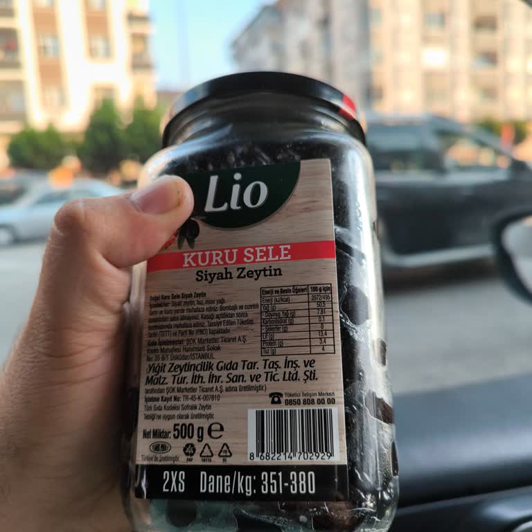 Şok Marketler Lio Sofralık Siyah Zeytin Bozuk Çıktı